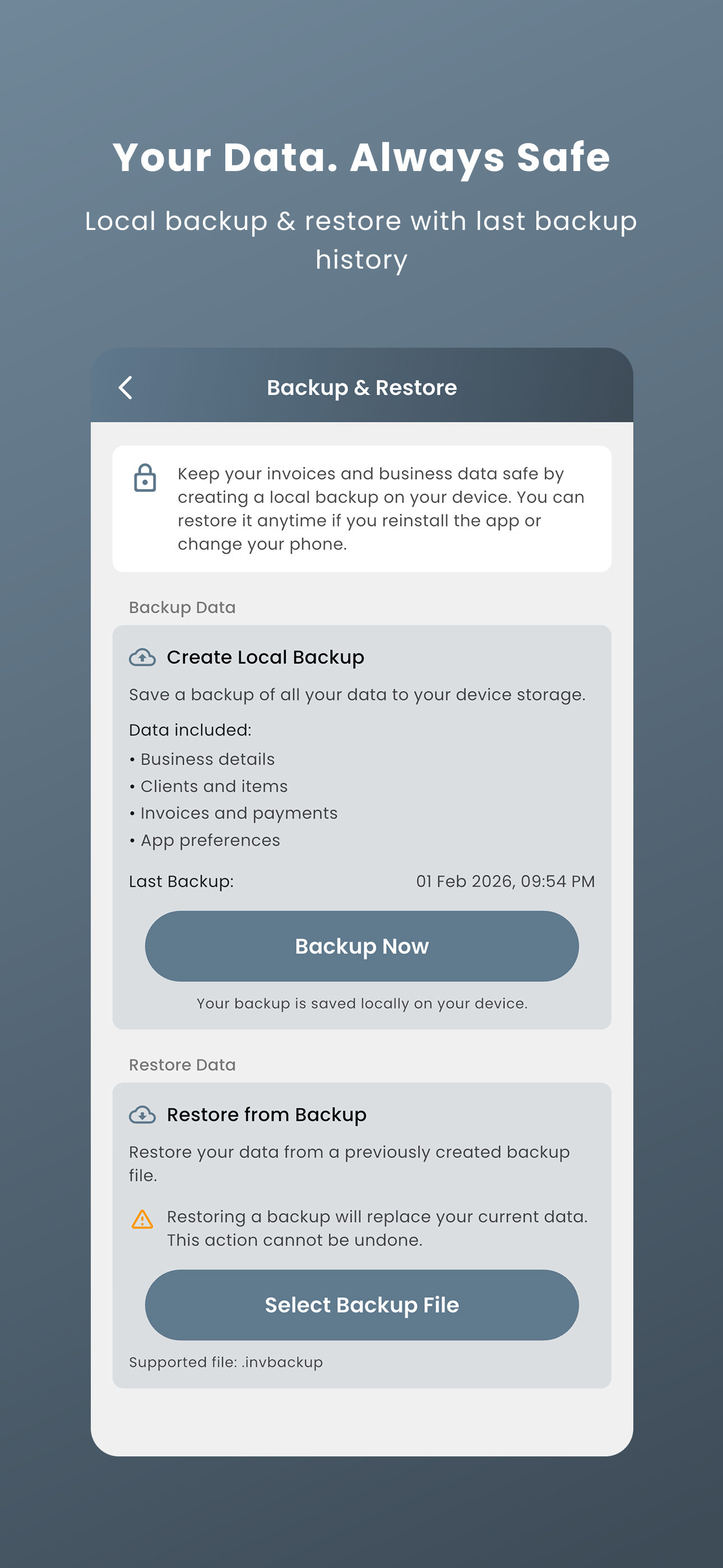 Settings and branding setup